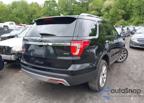 2016 Ford Explorer Limited из США, поврежденный, VIN 1FM5K8F83GGA98479